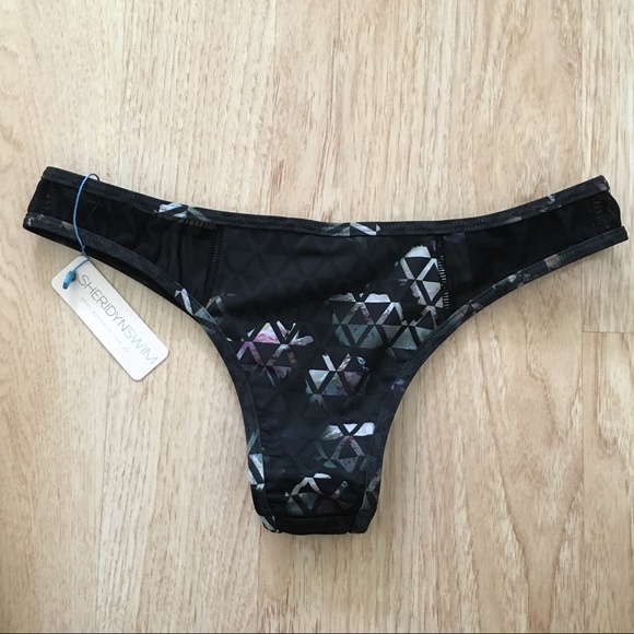 👙 2 for $15 👙 Sheridyn mesh panel bikini bottom - Picture 4 of 7